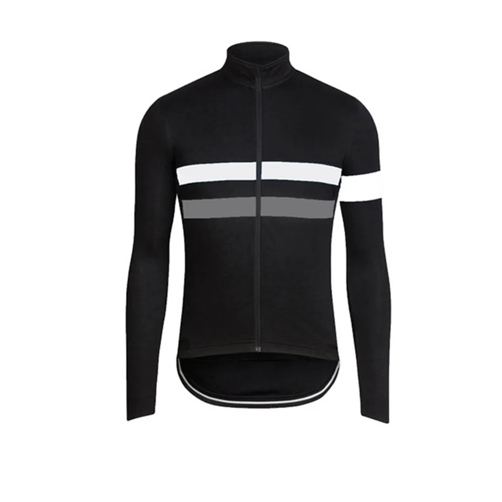 Winter jersey Зимняя термо флисовая одежда наивысшего качества Мужская велосипедная Джерси с длинным рукавом плотно прилегающая велосипедная майка шоссейный велосипед велосипедная Одежда Топы - Цвет: Winter jersey