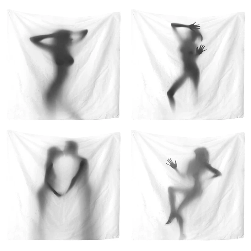 Цифровой ковер на стену с рисунком 3D Печатный сексуальный Настенный декор пляжные махровые коврики МАНДАЛА ГОБЕЛЕН Настенный декор tapiz pared
