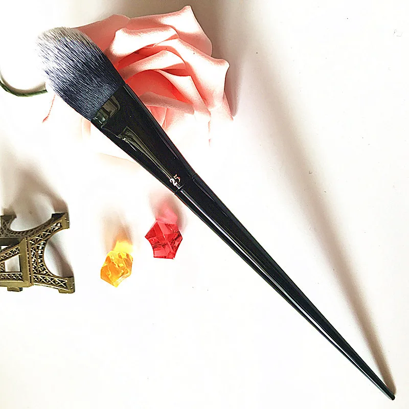 Серия K 25# кисть для румян с заостренным хвостом, высокая кисточка для губ, кисть для тонального крема, инструменты для красоты, косметические кисти, инструмент для макияжа, 1 шт