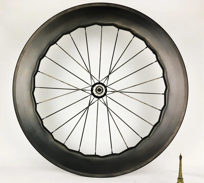 Sale Tubeless 80mm carbon wheelset 28mm width 21mm inner width UD weave new brake surface wheel 88mm R23hubs 24/24holes 4 Sale Tubeless 80mm carbon wheelset 28mm width 21mm inner width UD weave new brake surface wheel 88mm R23hubs 24/24holes 4