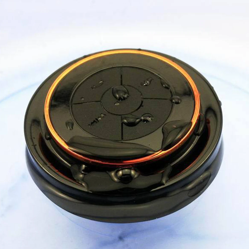 orange Мини стерео присоска usb зарядка пылезащитный Bluetooth динамик без потерь FM радио беспроводной ABS водонепроницаемый объемный звук - Цвет: orange