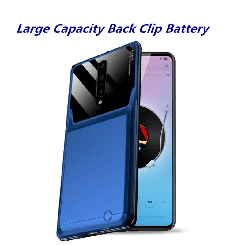 2020 10000mAh UltraThin Shockproof Battery Case for OnePlus 7 Portable Power Charging Pro | Мобильные телефоны и
