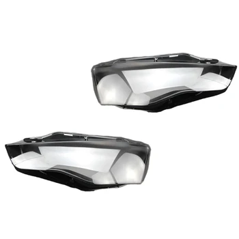 

2Pcs Car Clear Headlight Lens Cover Replacement Head Lamp Cover For- A5 2012-2016