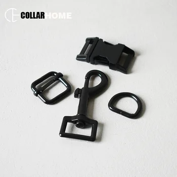 

100 sets plated metal buckle 20mm D rings for DIY bag dog pet collar harness garment belt sewing needlework accessories hardware