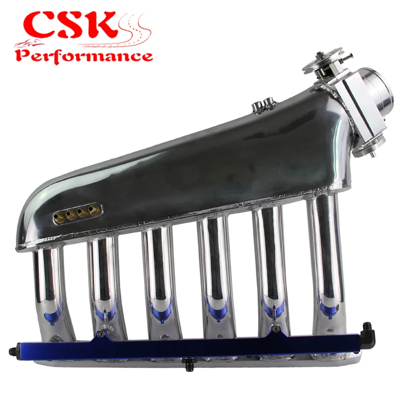 Впускной коллектор с топливной направляющей для корпуса дроссельной заслонки