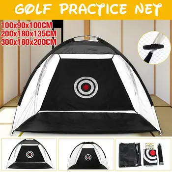

Golf Training Adis Foldable Golf Hitting Cage Garden Grassland Golf Training Practice Net Sport Golf Exercise Equipment