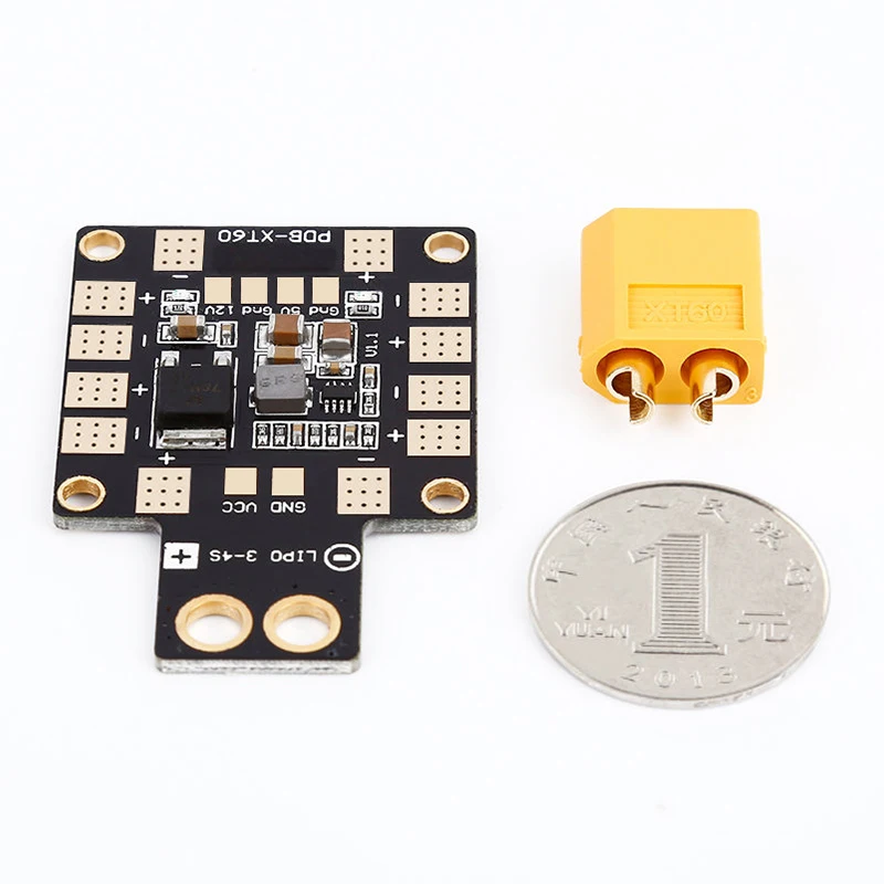Высокое качество Matek системы PDB XT60 W/BEC 5 V и 12 2 oz медь для RC вертолет Квадрокоптер