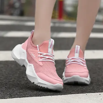 

Women shoes fashion summer casual ladies shoes 2020 breathable platform flat shoes woman sneakers
