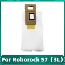 

North American 3L Dust Bag Replacement For Xiaomi Roborock S7 Auto-Empty Dock Robotic Vacuum Cleaner Spare Parts Accessories