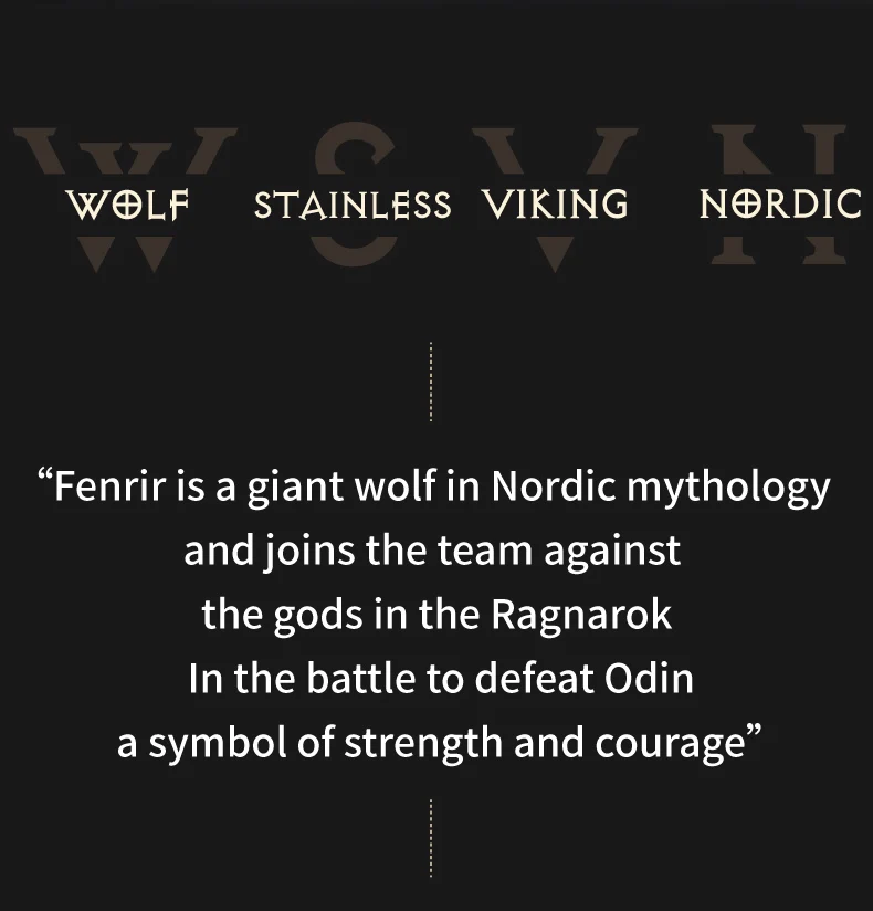 Nordic viking lobo colar para homem aço inoxidável nó fenrir pingente