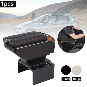 

Universal Car Armrest Box Auto Storage Box Modification Accessories Multi-function Adjustable Width Central Hand Organizer