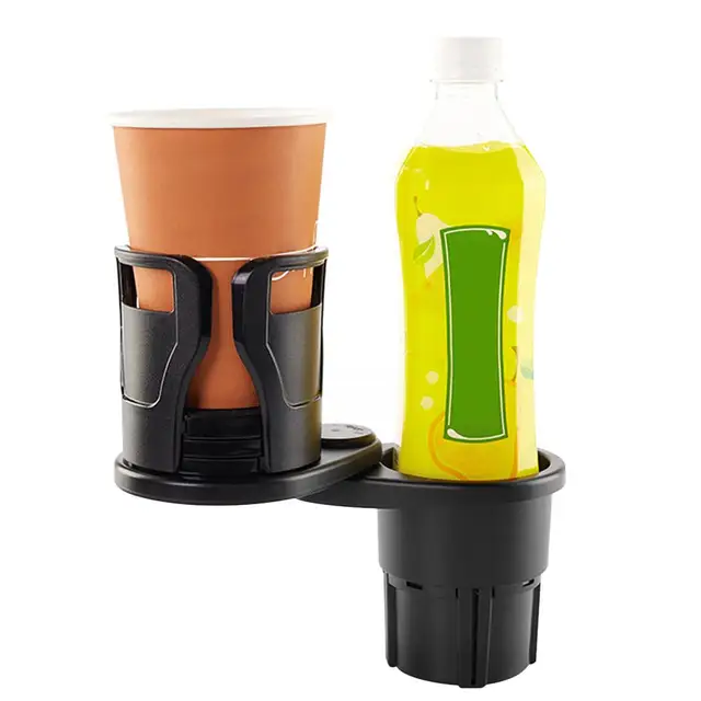 2 In 1 360 Degree Rotating Cup Holder Vehicle-mounted Slip-proof