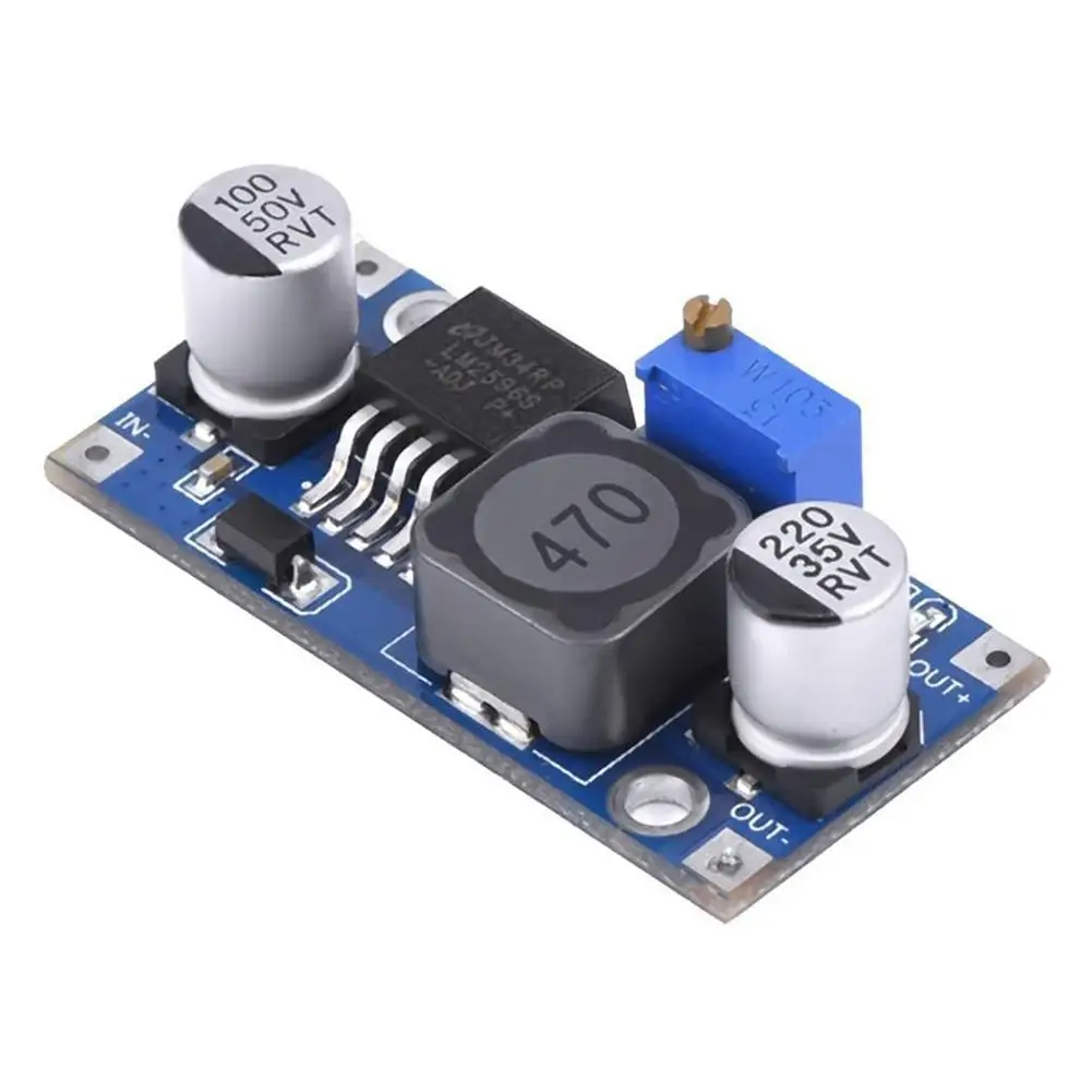 

LM2596s DC-DC step-down power supply module 3A adjustable step-down module LM2596 voltage regulator 24V 12V 5V 3V
