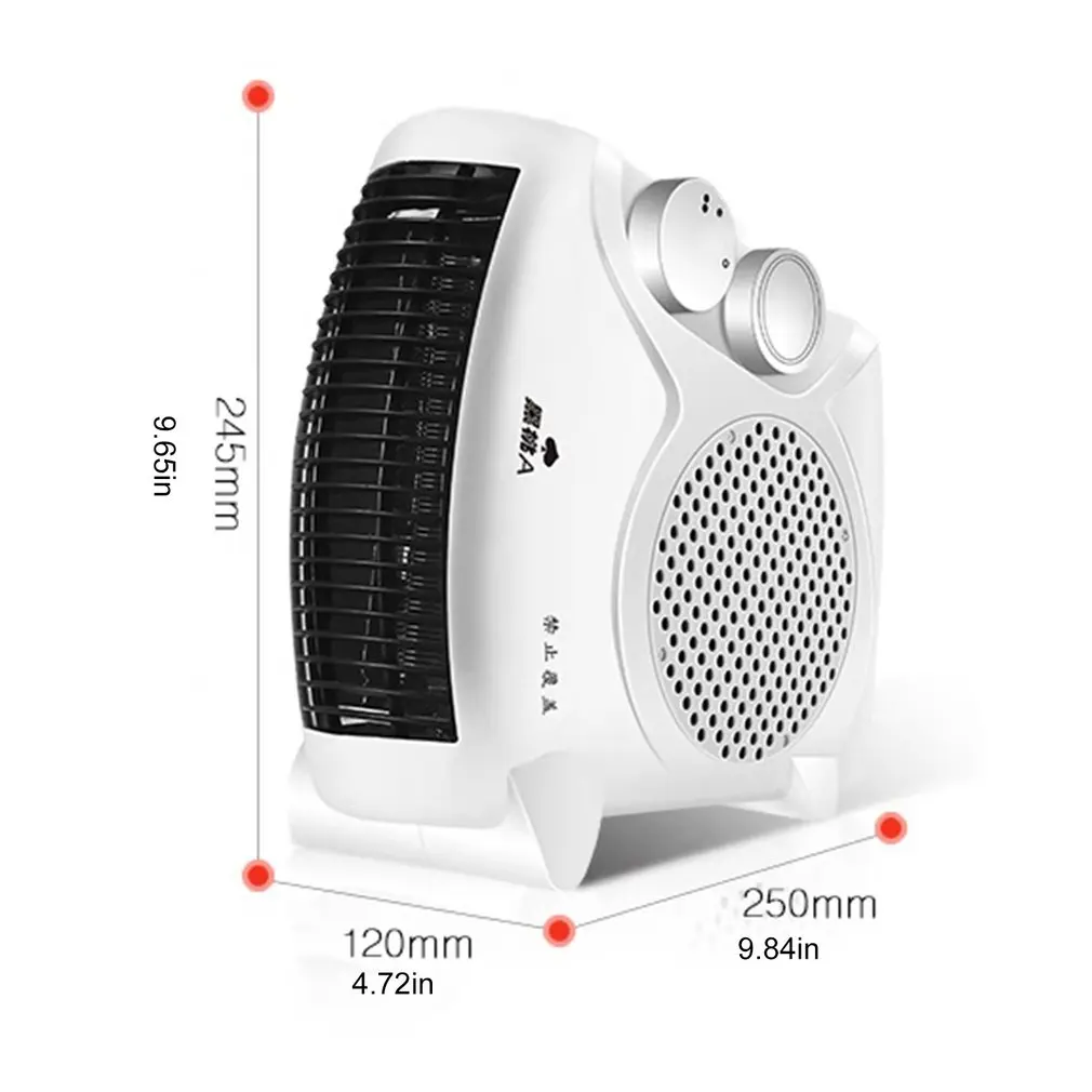 220 В 500 Вт мини настольный обогреватель вертикальный горизонтальный обогреватель Настольный обогреватель домашний спальня гостиная