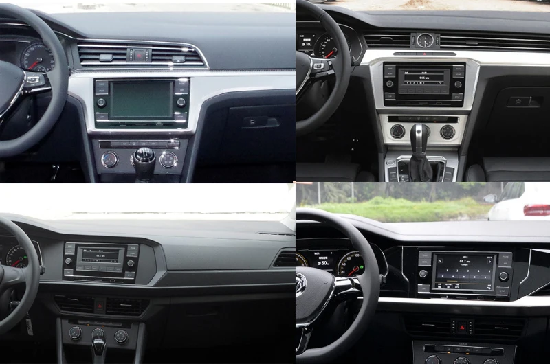 Top 9" IPS PX6 Android 9.0 Car GPS Radio Player for VW universal Golf Tiguan Polo Jetta Atlas 2018 2019 with 4+64GB auto Stereo 0