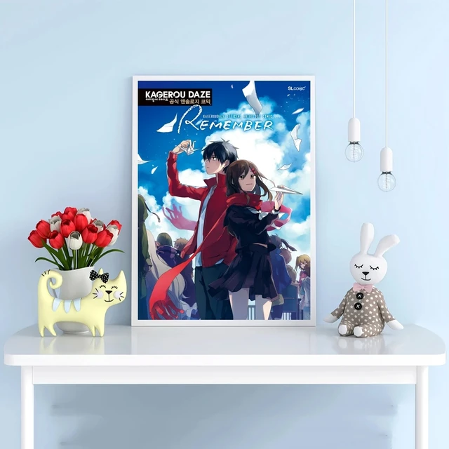 Cartoon world Kagerou Project Wall Poster Scroll Home Decor Anime Japanese  mekakucity actors