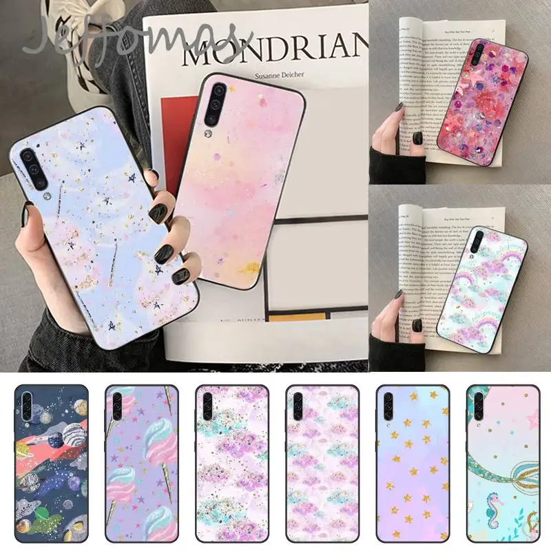 

Candy Colorful pattern Phone Case For Samsung A20 A30 30s A40 A7 2018 J2 J7 prime J4 Plus S5 Note 9 10 Plus