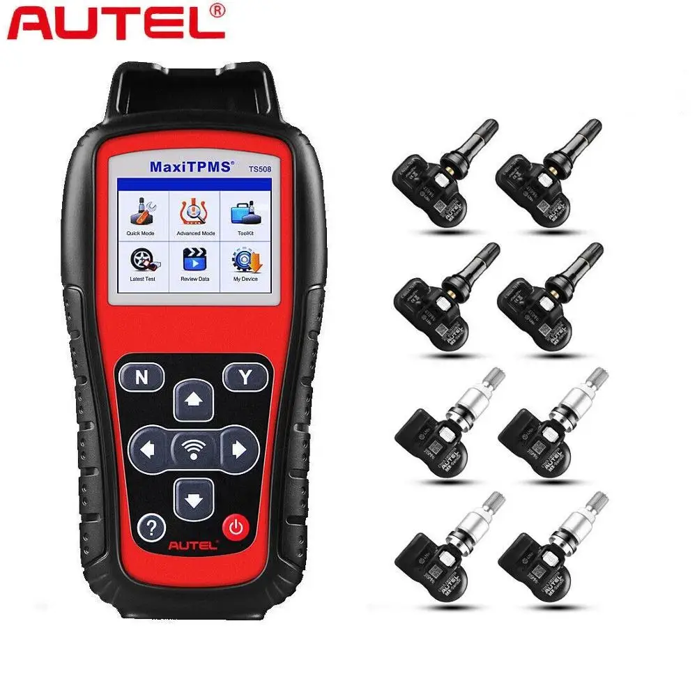 Autel MaxiTPMS TS508K инструмент для диагностики давления в шинах TPMS Взаимозаменяемые