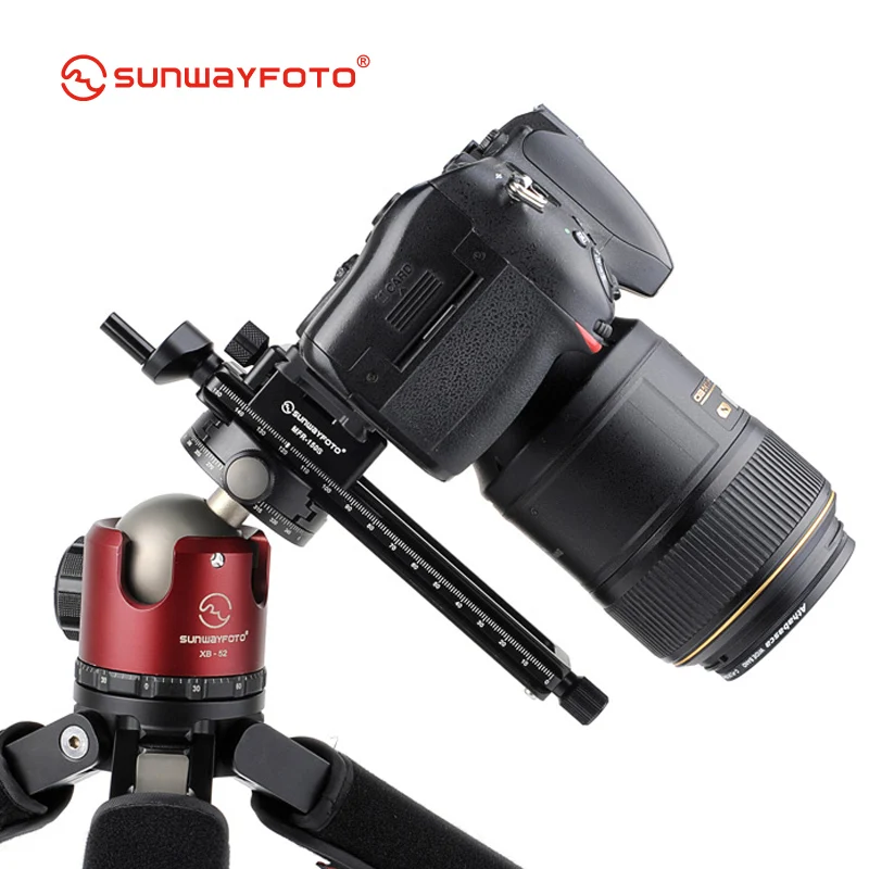 SUNWAYFOTO слайдер для камеры макросъемки фокусировки рельса спуска пластины