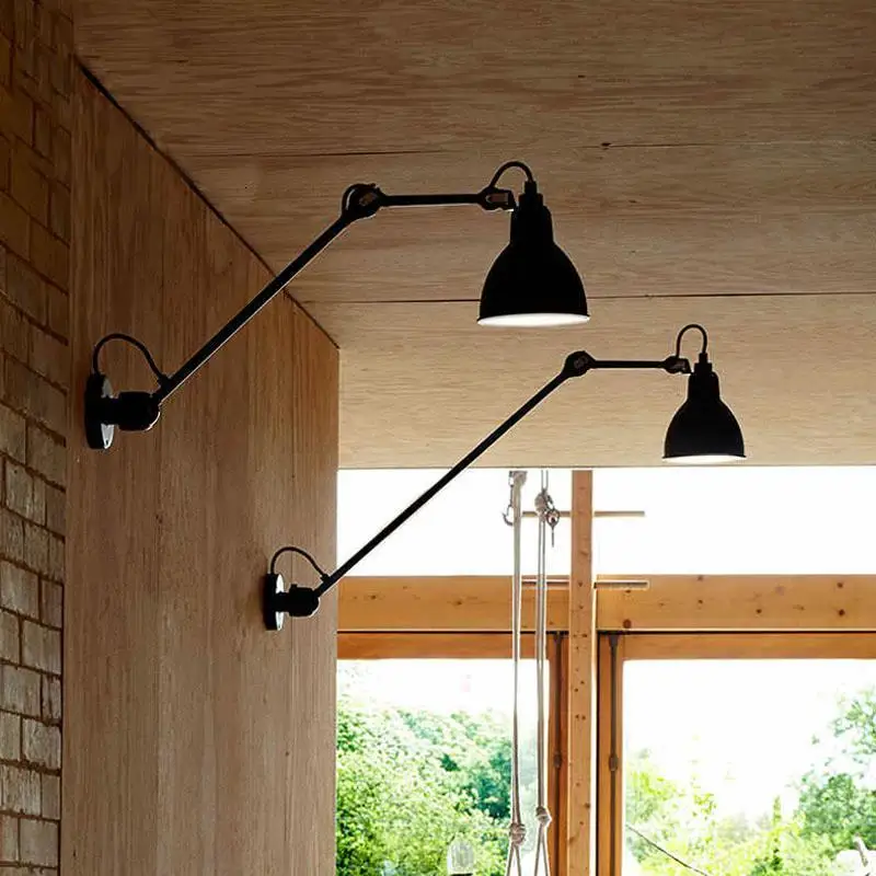 Промышленный Лофт Декор Penteadeira Arandela Wandlamp аппликация Murale светильник Aplique Luz Lampara De Pared внутренний настенный светильник