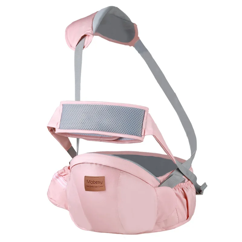 Honeylulu ремень безопасности поясной стул слинг для новорожденных дышащий кенгуру для ребенка Ergoryukzak Хипсит кенгуру Рюкзак Хипсит - Цвет: pink