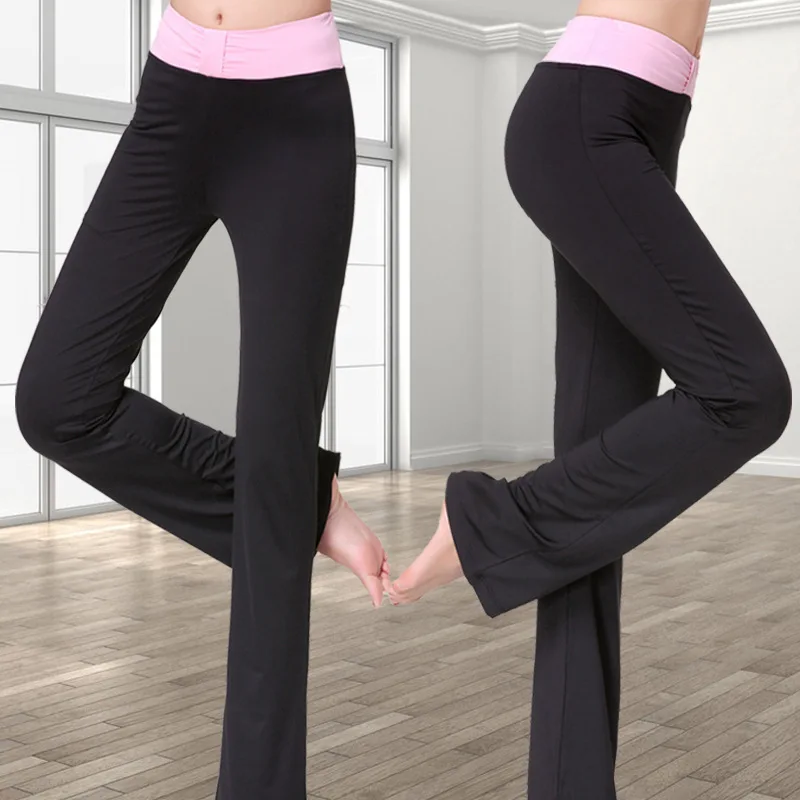 

Summer Yoga Clothes Slimming Quick Drying Clothes Gym Running Loose-Fit Gymnastic Pants Dance Pants Profession Yoga Pants Women'