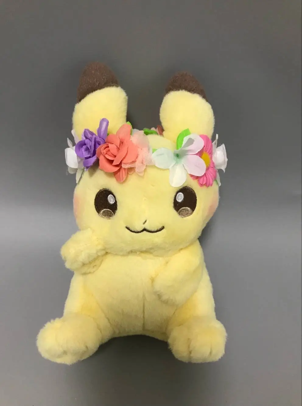 TAKARA TOMY, новинка, Покемон, японская аниме игра Пикачу, Eevee, плюшевая кукла, мягкая игрушка, плюшевые куклы, игрушки для детей - Цвет: laopikachu