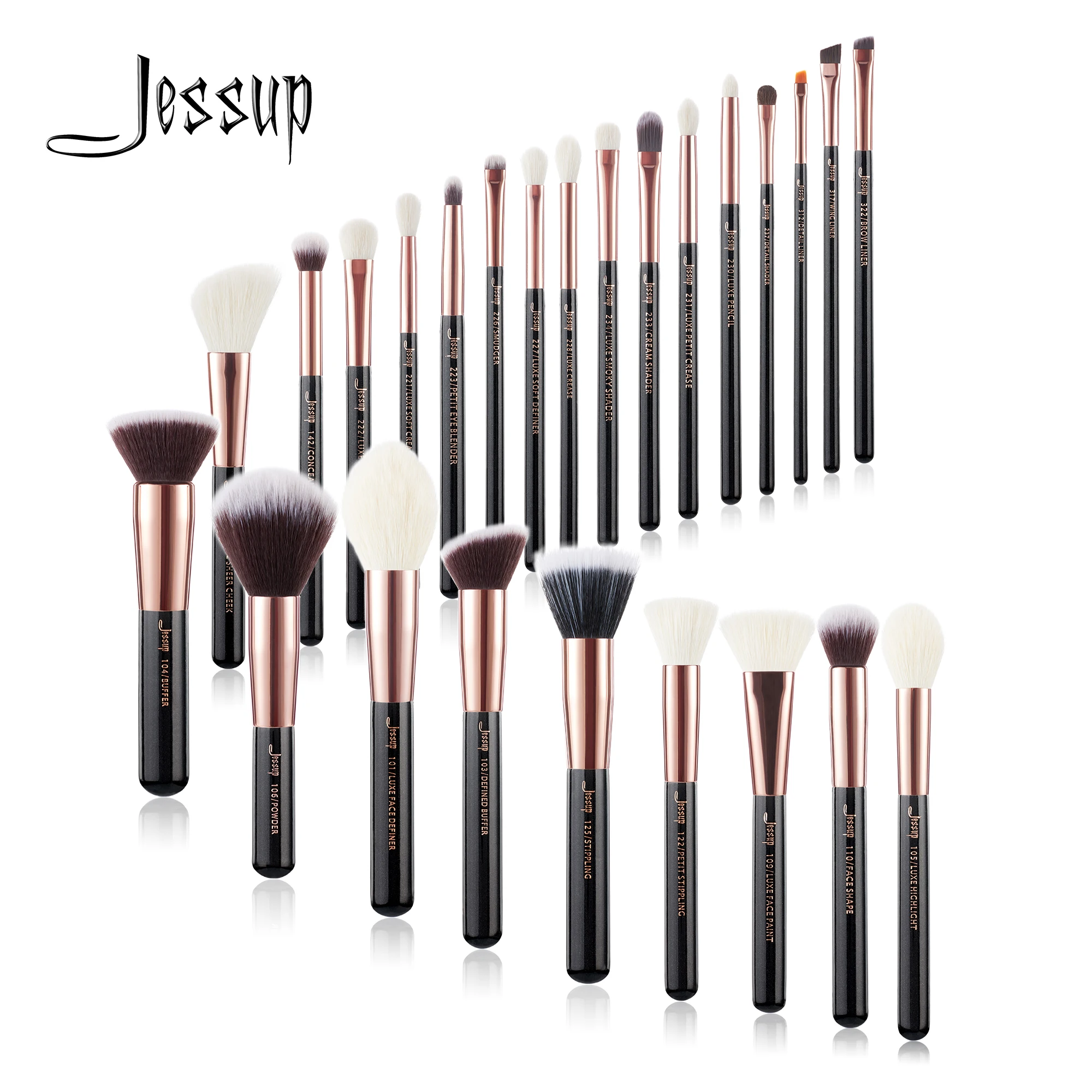 Jessup Professional Makeup Brushes Set Make Up Brush Tools Foundation