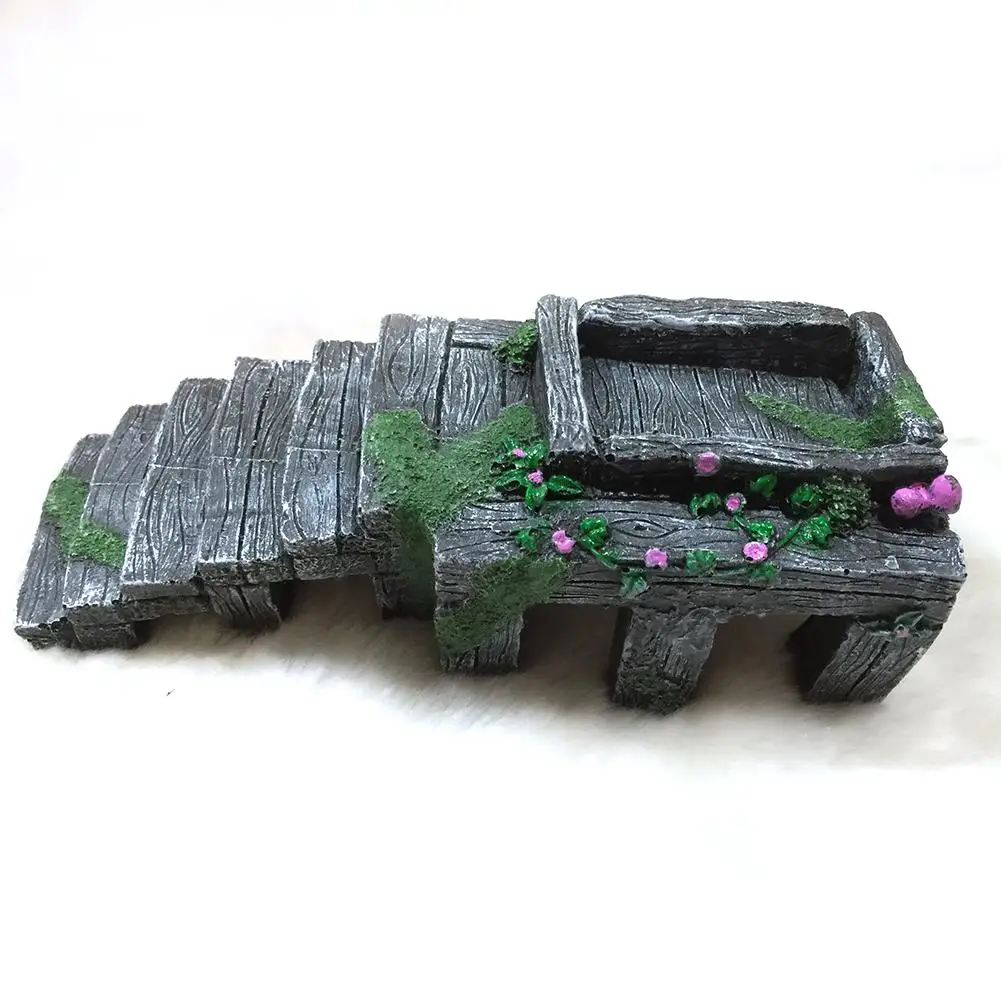 

Aquarium Product Resin Turtle Basking Platform Terrace Aquarium Ornament Island Platform Aquarium Tank Reptile Ladder Decoration