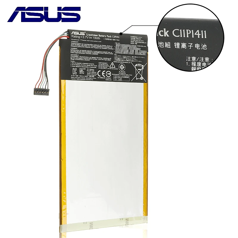Аккумулятор ASUS C11P1411 для ASUS MeMO Pad 10 ME103K K01E ME0310K ME103 4980 мА/ч