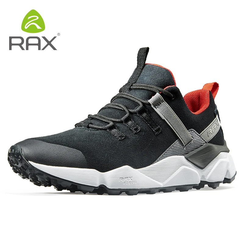 Rax 2018 Winter Newest Running Shoes Men Outdoor Antislip Running Sneakers for Men Warm Breathable Trainer Lace-up Male Shoes