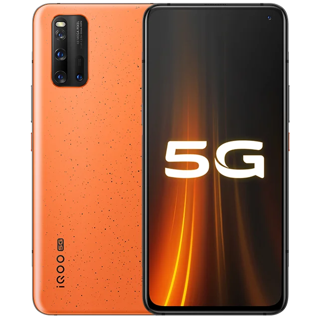Vivo IQOO 3 5G мобильный телефон 180 Гц экран Snapdragon 865 Android 10 0 6 44 &quot2400x1080 Гб RAM UFS 1 супер