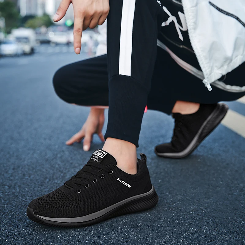 

Breathable mesh summer shoes men sneakers 2019 new fashion mixed colors men shoes lace-up light male tennis mans footwear