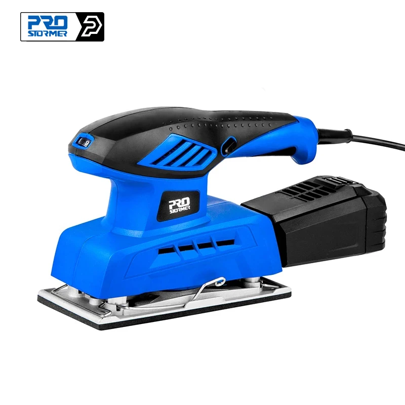 240W Electric Sheet Sander 20 Sheets of Sandpapers 7 Variable Speed 230V Dust Collection