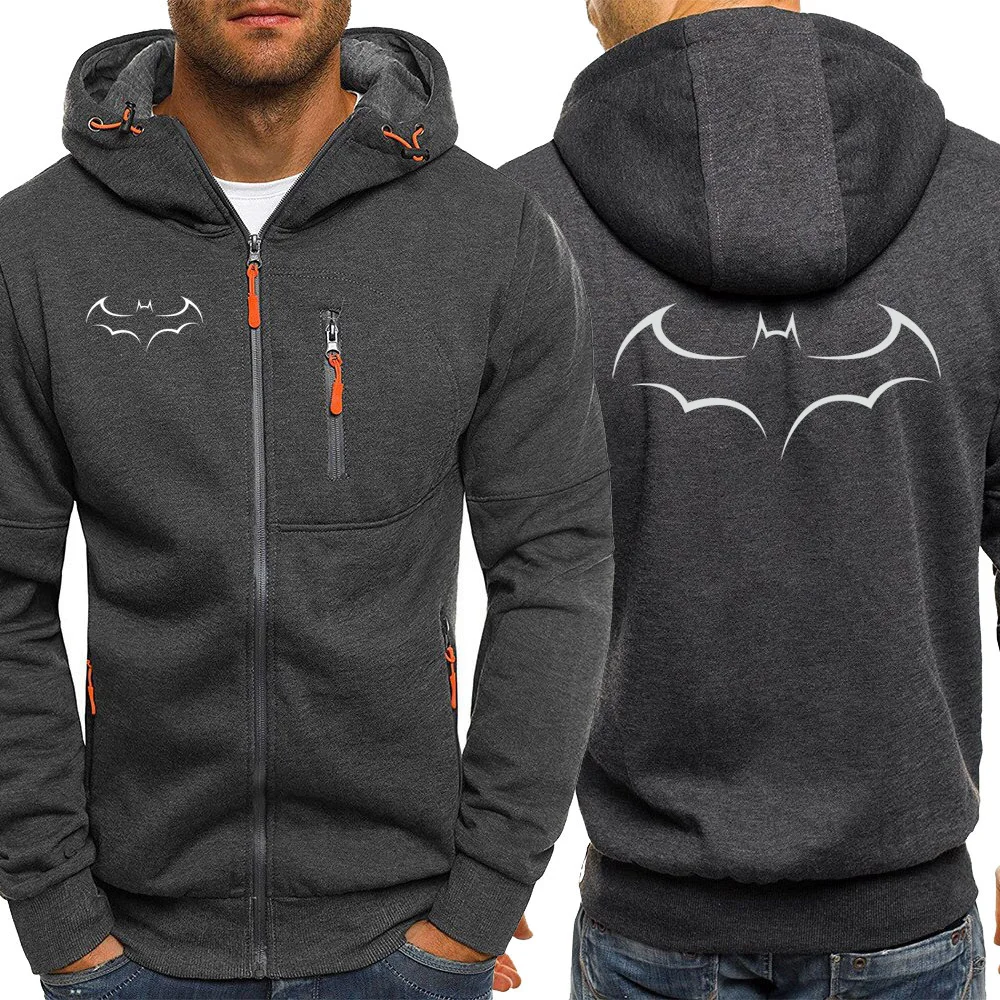 Autumn Hot Sale Fashion Brand Sweatshirt Mens Hoodies Batman Casual Zipper Jackets Male Warm Coat Sportswear Men Tracksuit Autumn Hot Sale Fashion Brand Sweatshirt Mens Hoodies Batman Casual Zipper Jackets Male Warm Coat Sportswear Men Tracksuit