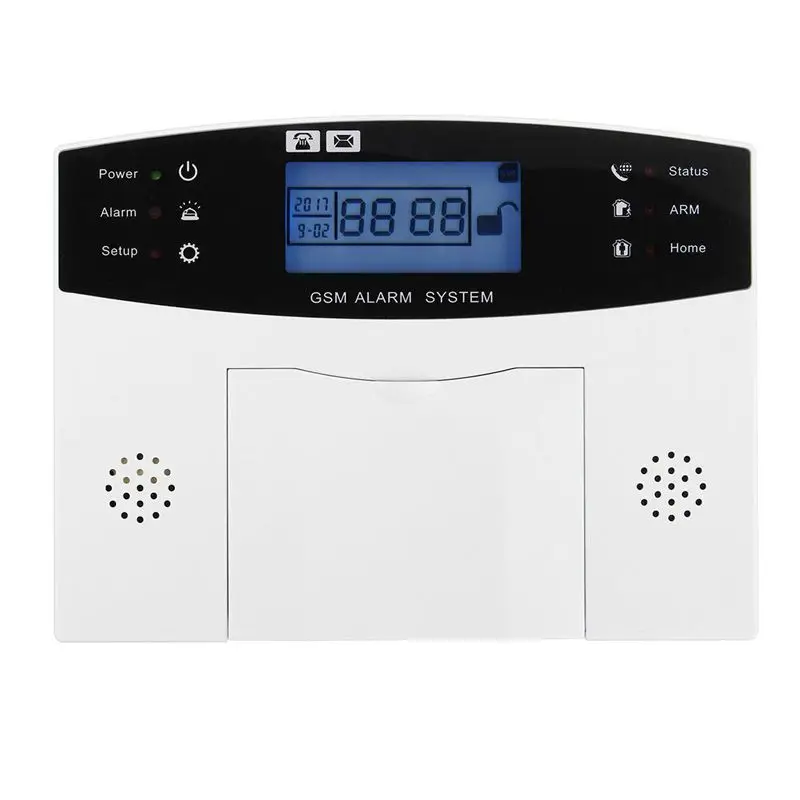 

LCD Screen GSM Wireless Home Burglar Alarm System SOS Motion Door Window Sensor Security Alarm