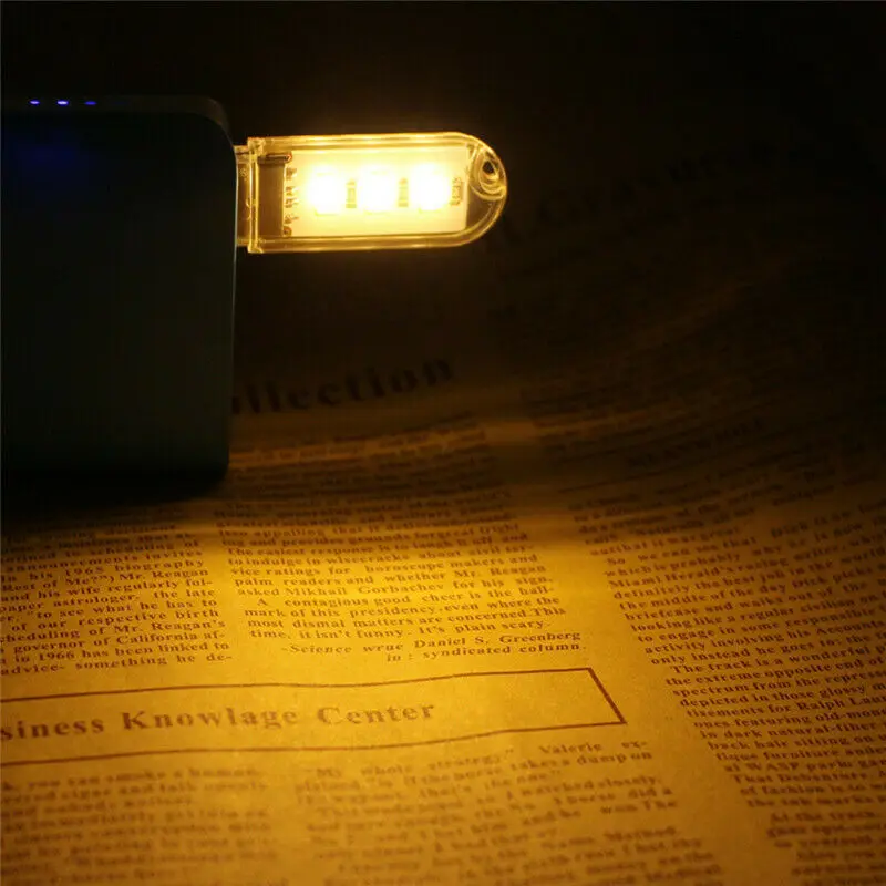 2 шт. USB СВЕТОДИОДНЫЙ светильник для книг s 3 светодиодный SMD 5730 5 В вход питания