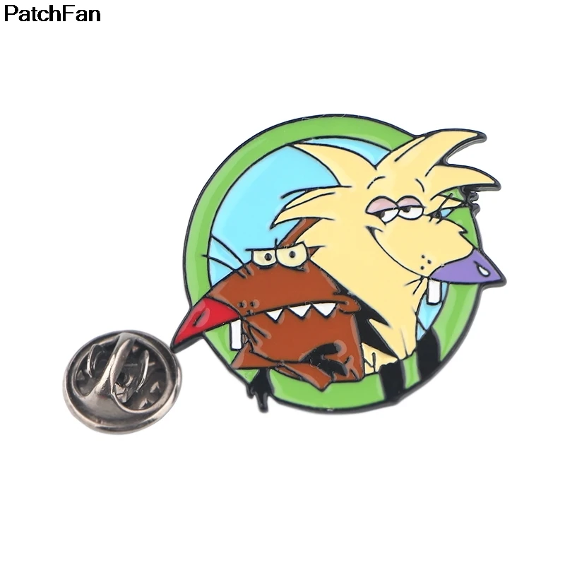 20 шт./лот A2688 Patchfan Angry Beaver цинковый Шарм мультфильм булавка рубашка пальто Броши Одежда рюкзак аксессуар металлические ювелирные изделия значки
