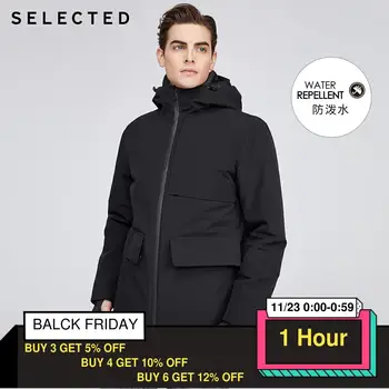 

SELECTED Men Water-repellent Skiwear Outwear Parka with Eyeshade Mask|419422509