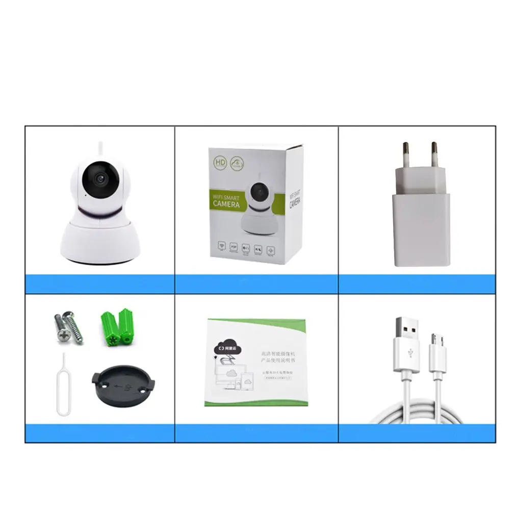 

Home Security IP Camera Wi-Fi Wireless Mini Network Camera Surveillance Wifi 960P/1080P Night Vision CCTV Camera Baby Monitor