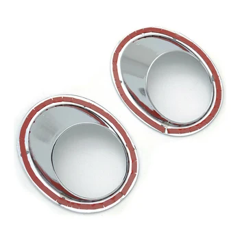 

Chrome Fog Lamp Cover Set For Honda CRV CR-V 2007 2008 2009 Front Bumper Light Cover Trim Styling Waterproof High Quality