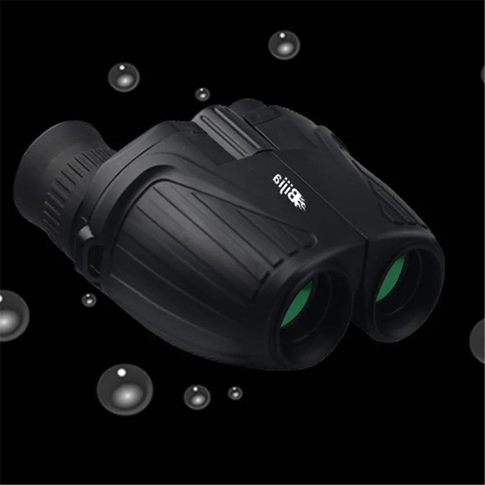 BIJIA 12X25 высокий увеличительный бинокль зеленая пленка HD карманный водонепроницаемый мерцающий телескоп