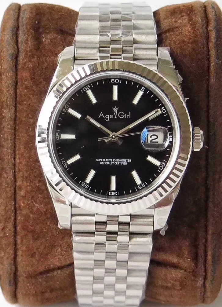 

Luxury Brand New Automatic Mechanical Men Watch Datejust Stainless Steel Sapphire Silver Green Black Blue Grey Watches 36mm AAA+