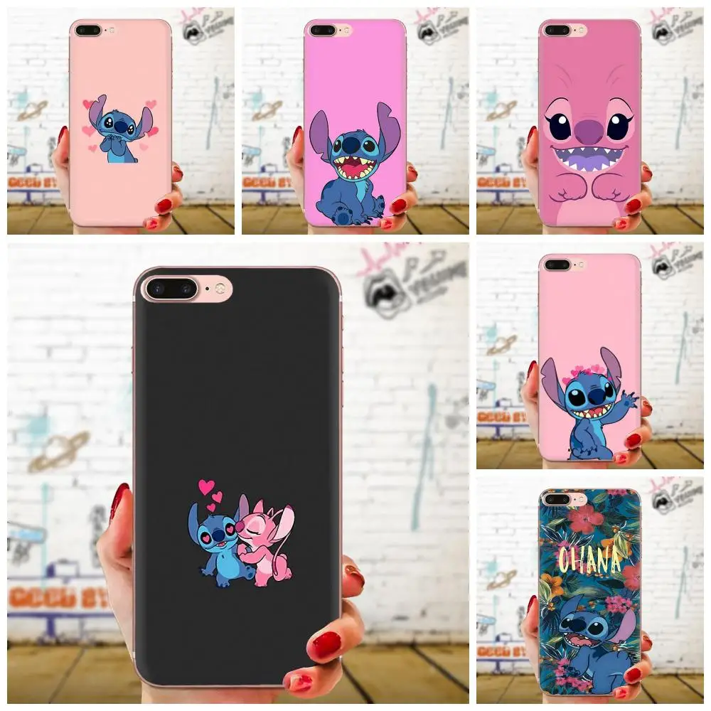 

TPU Skin Painting For Huawei Honor 4C 5A 5C 5X 6 6A 6X 7 7A 7C 7X 8 8C 8S 9 10 10i 20 20i Lite Pro Lilo & Stitch Pink Poster