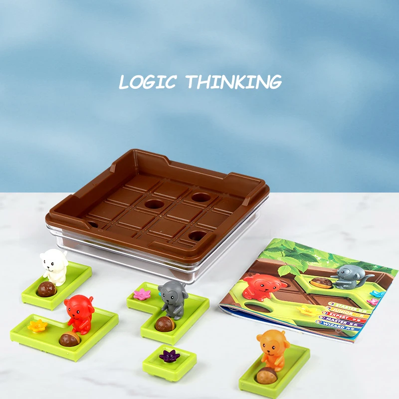 Três Pequenos Porcos Inteligente Esconder & Procurar Jogos De Tabuleiro Com  Solução Habilidade Construção De Quebra-cabeça Lógica Jogo De Treinamento  Iq Brinquedo Crianças - Quebra-cabeças - AliExpress