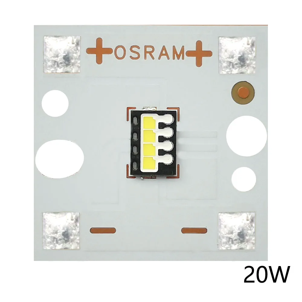 9 шт. Osram лампы 5 Вт 10 Вт 15 Вт 20 Вт 25 Вт высокой мощности Светодиодный светильник супер яркий 6500 к светодиодный PCB бисер 2 мм трубки для автомобильные передние фары DIY