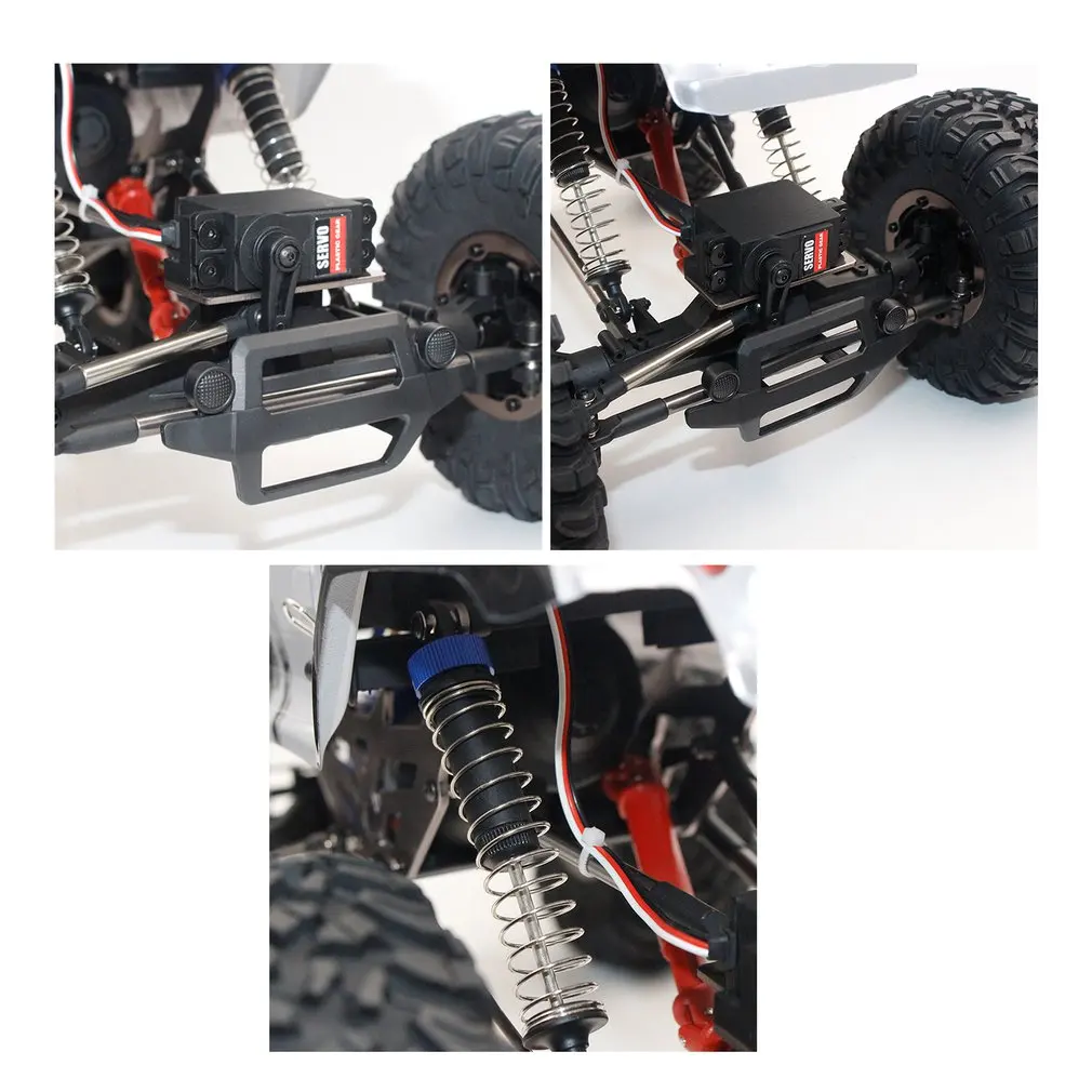 1072-SJ 1:10 2,4G 4WD матовый Радиоуправляемый гусеничный автомобиль с дистанционным управлением большая ножка Выкл-модель дорожного транспортного средства РТР игрушка для детей подарок