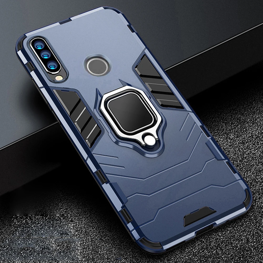 Магнитный чехол с кольцом для пальца для huawei P30 Pro P20Lite противоударный чехол-бампер для huawei Nova 3 4 P30Lite защитный чехол
