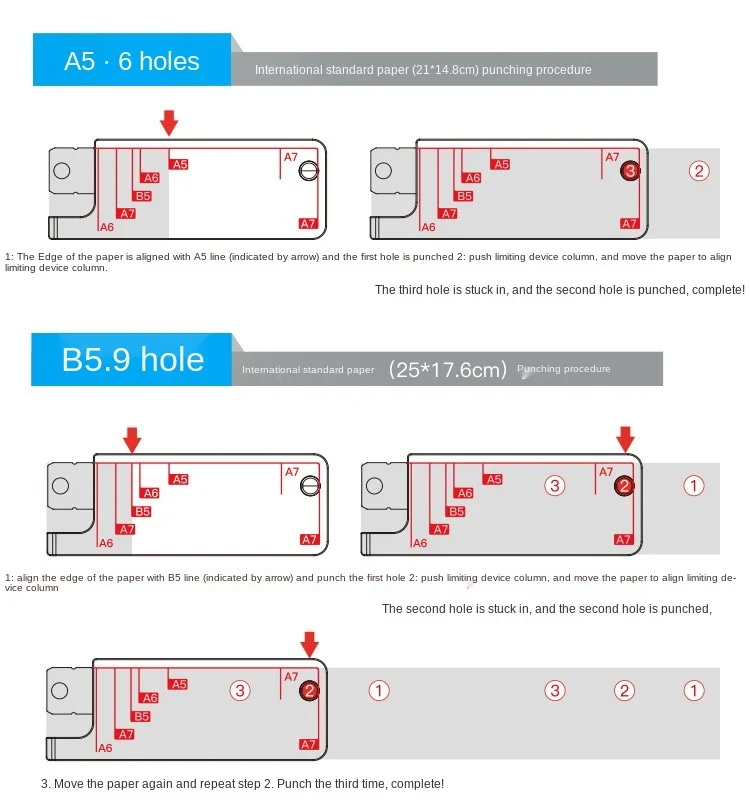 Perforatrice à Papier Manuelle – Pour Travaux Manuels, Scrapbooking, Cartes (format Carré, Portable)
