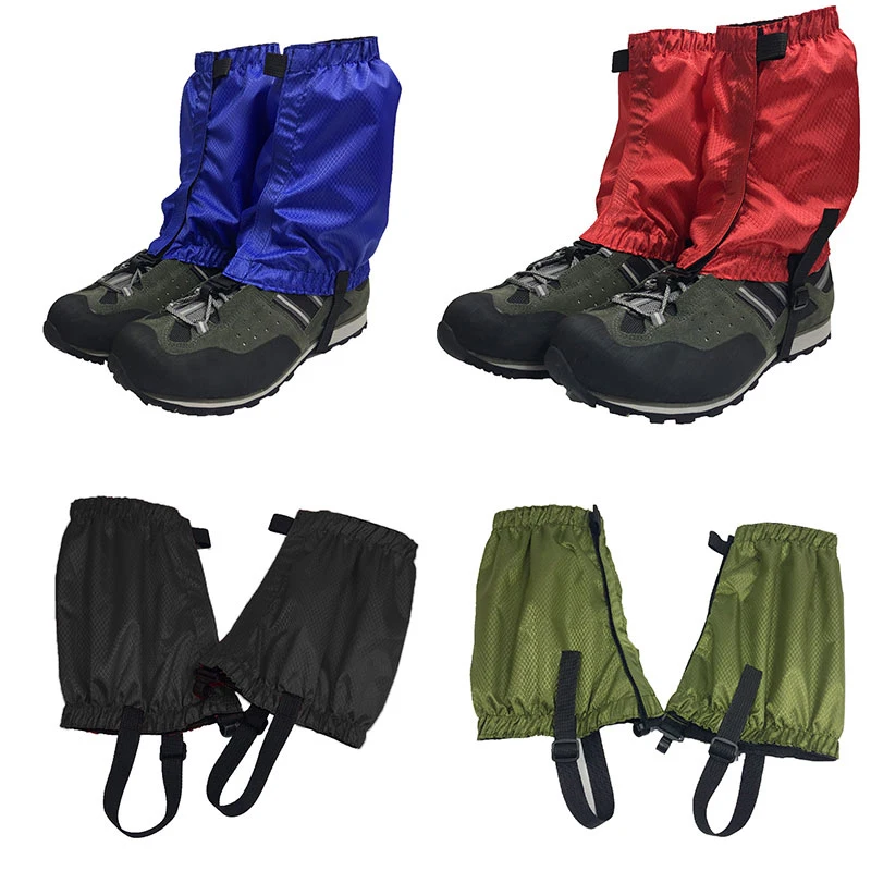 Outdoor Hiking Gaiters Shoes Cover Camping Climbing Skiing Waterproof Boots Gaiters Snow Leg